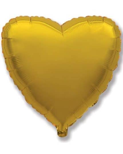 Сердце Золото 46см